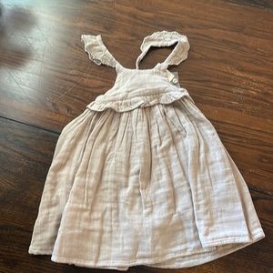 Jamie Kay organic cotton cross cross dress for toddlers 6-12 months